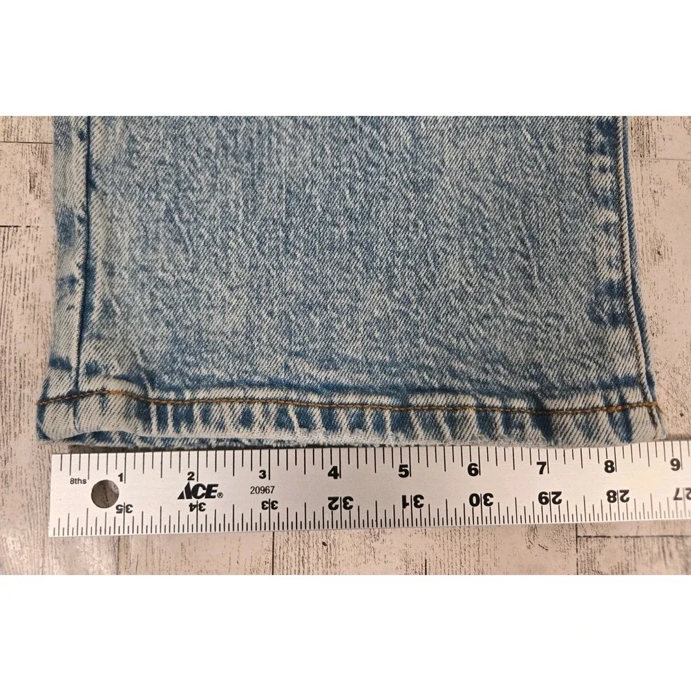 Nautica Mens Jeans 36x34 Original Relaxed Light Acid Wash 5 Pocket NEW